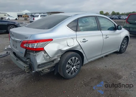 2013 Nissan Sentra Sv из США, поврежденный, VIN 3N1AB7AP8DL613966